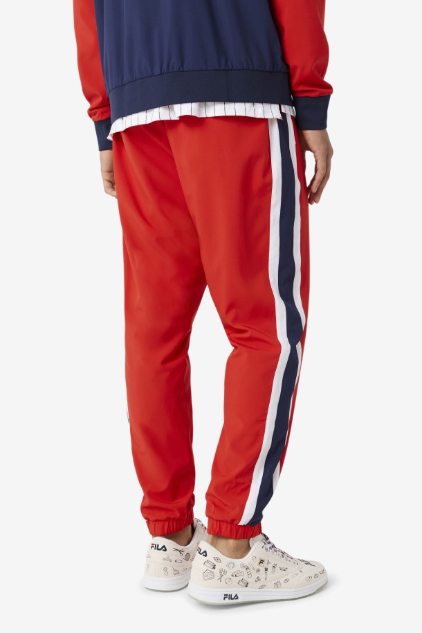Pantalón De Chandal Fila X The Museum Fila Outlets Rojo/peacoat/blanco