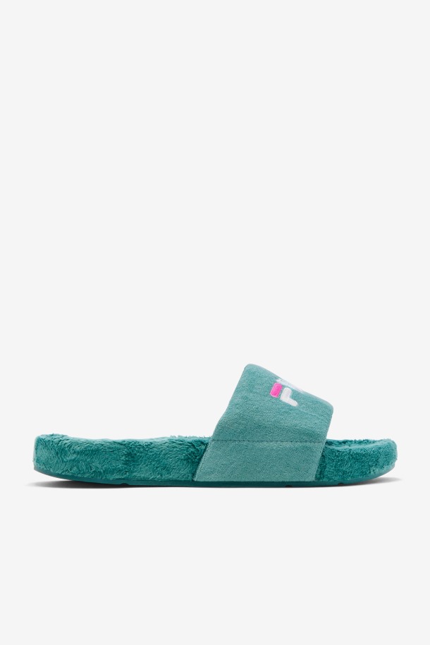 Terry Drifter Slide Bayou/morado/blanco Salida De Cola