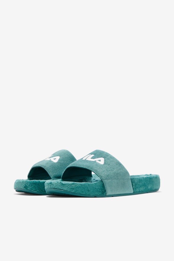 Terry Drifter Slide Bayou/morado/blanco Salida De Cola