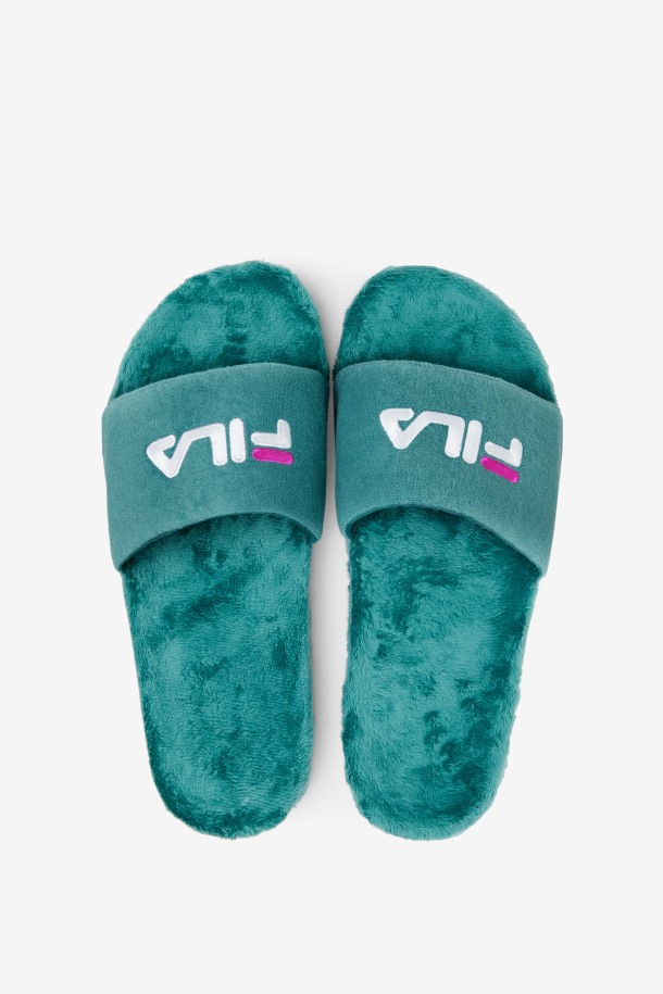 Terry Drifter Slide Bayou/morado/blanco Salida De Cola