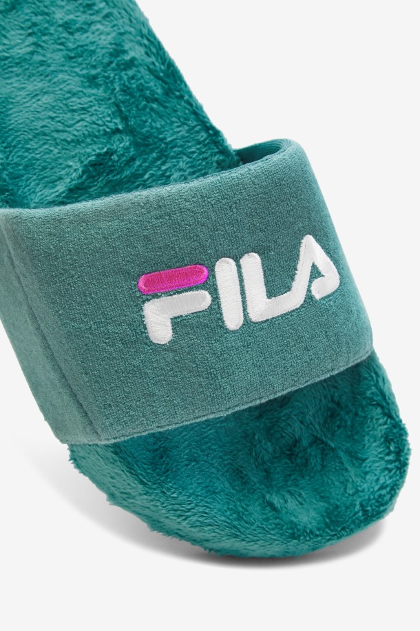 Terry Drifter Slide Bayou/morado/blanco Salida De Cola