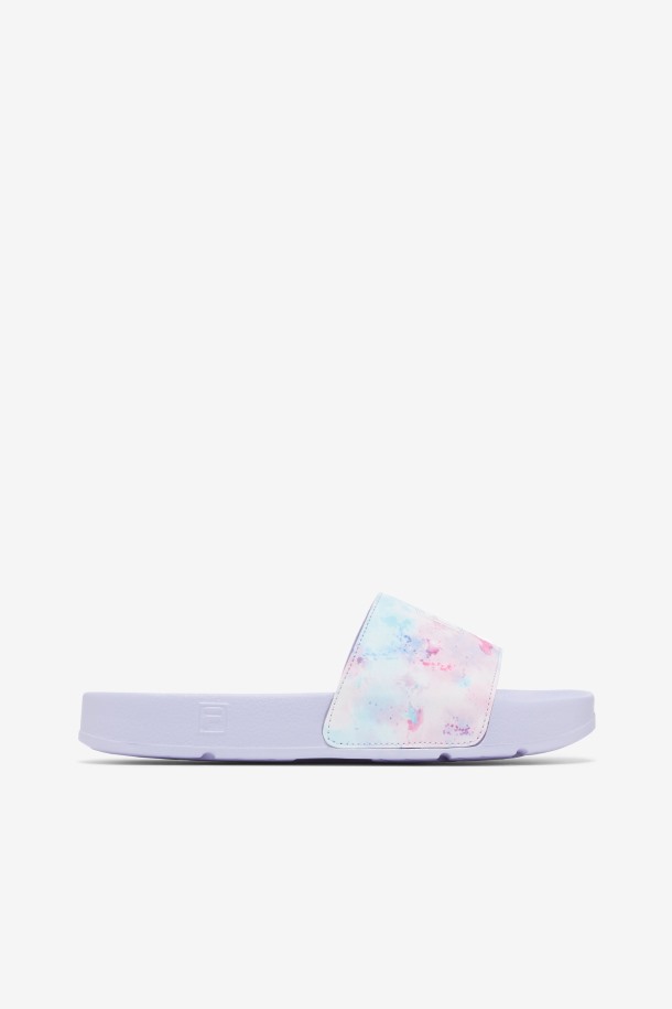 Drifter Tie Dye Mujer Multicolor/blanco/morado Jaspeado Outlet Fila