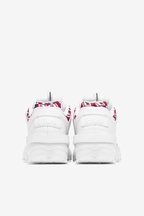 Fila Outlet Blanco/azul Marino/rojo Mujer Disruptor 2 Exp Cubic