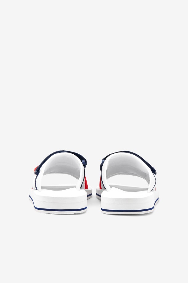 Blanco/azul Marino/rojo Fila Outlet Hombre Utilitario Silde