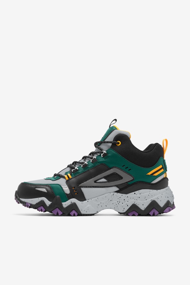 Zapatillas Fila Highrise/sycamore/gold Hombre Oakmont Tr Mid