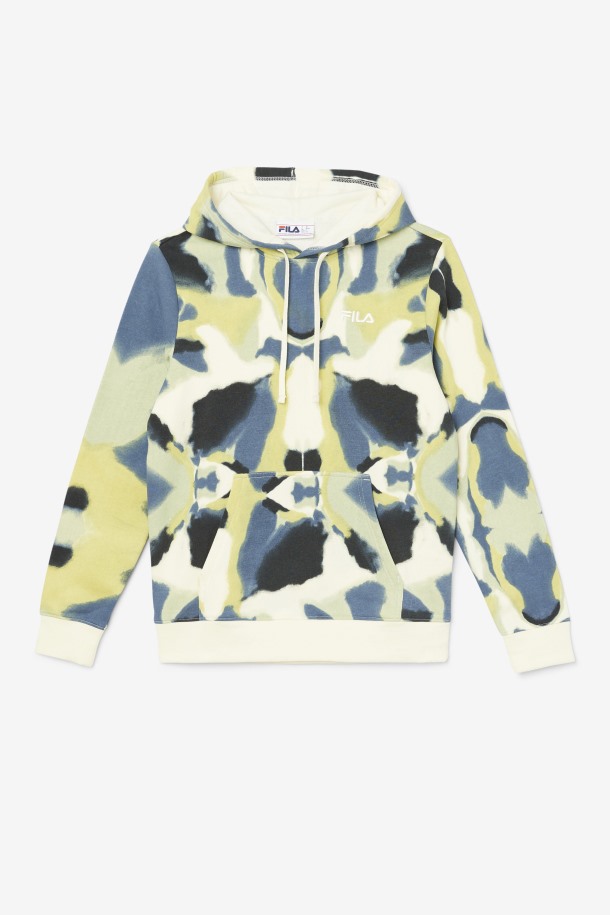 Sudadera Con Capucha Tadi Con Estampado De Pinceladas De Fila Outlets