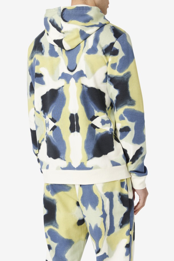 Sudadera Con Capucha Tadi Con Estampado De Pinceladas De Fila Outlets