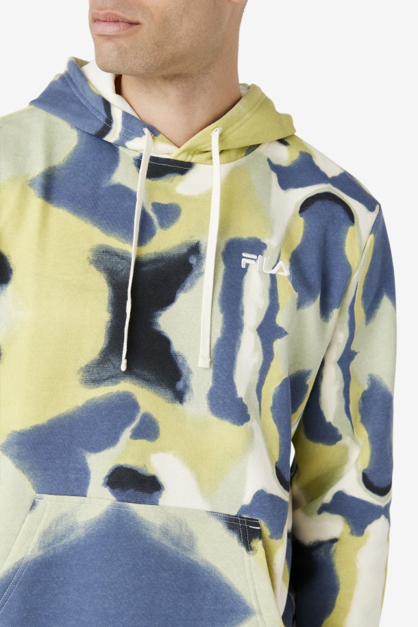 Sudadera Con Capucha Tadi Con Estampado De Pinceladas De Fila Outlets