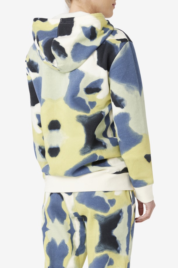 Sudadera Con Capucha Tadi Con Estampado De Pinceladas De Fila Outlets