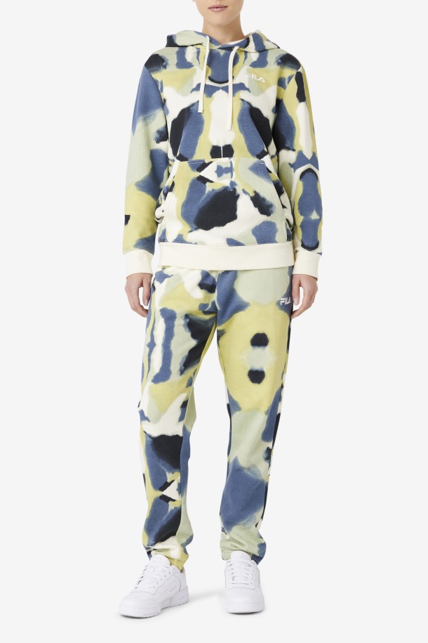 Sudadera Con Capucha Tadi Con Estampado De Pinceladas De Fila Outlets