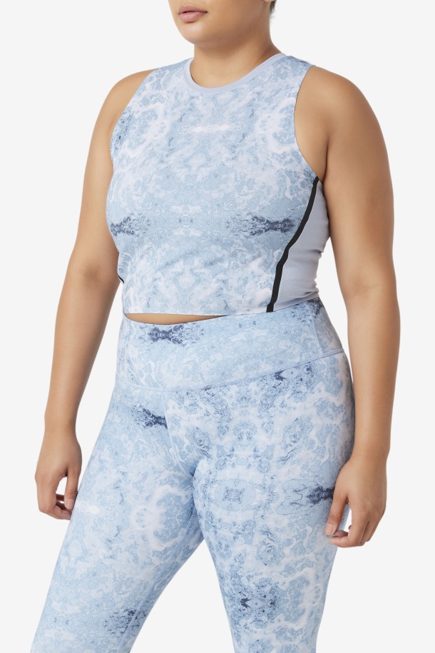 Top Deportivo Uplift Fila Outlet Azul Niebla/negro