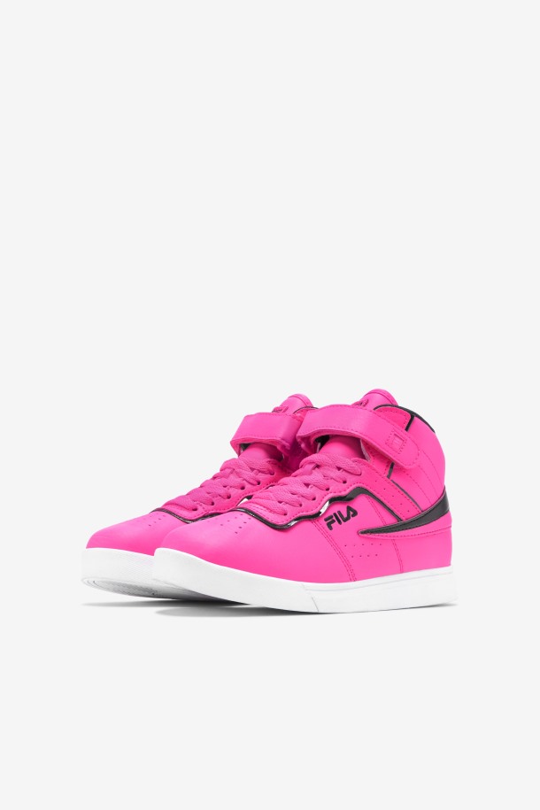 Fila Niño Vulc 13 Top Block Rosa/blanco/negro