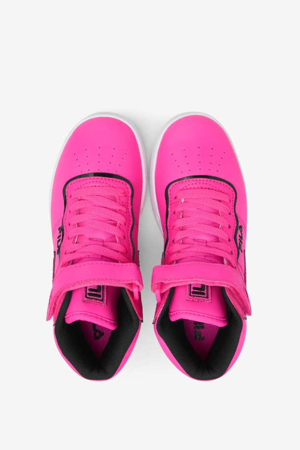 Fila Niño Vulc 13 Top Block Rosa/blanco/negro