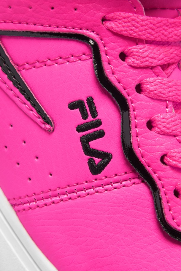 Fila Niño Vulc 13 Top Block Rosa/blanco/negro