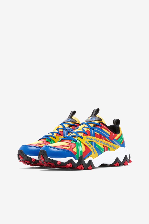 Zapatillas Fila Mujer Lemon/red/imperial Blue Electromont