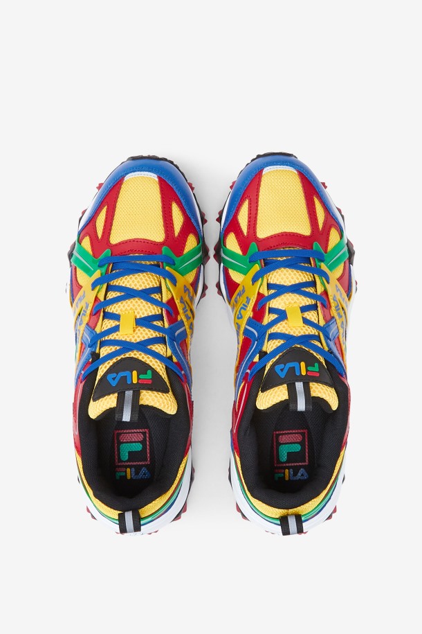 Zapatillas Fila Mujer Lemon/red/imperial Blue Electromont