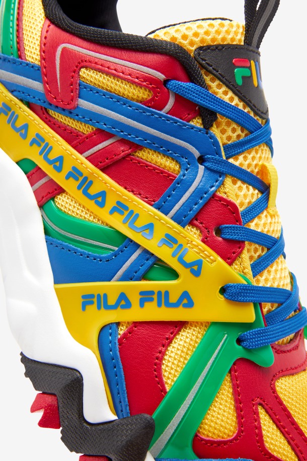 Zapatillas Fila Mujer Lemon/red/imperial Blue Electromont