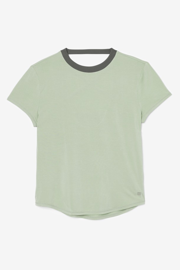 Basil/thyme Fi-lux Camiseta De Manga Corta Outlet Fila