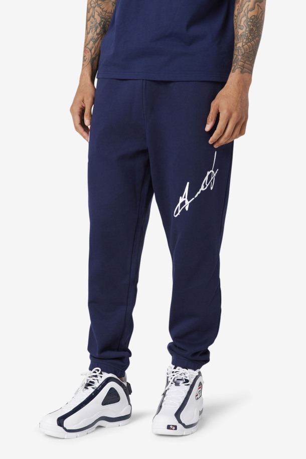 Grant Hill Orson Pantalón Fila Outlets Azul Marino