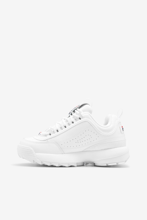 Zapatillas Fila Outlet Hombre Disruptor 2 Blanco/azul Marino/rojo