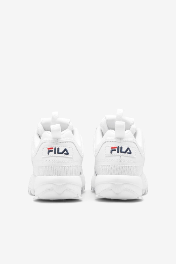 Zapatillas Fila Outlet Hombre Disruptor 2 Blanco/azul Marino/rojo