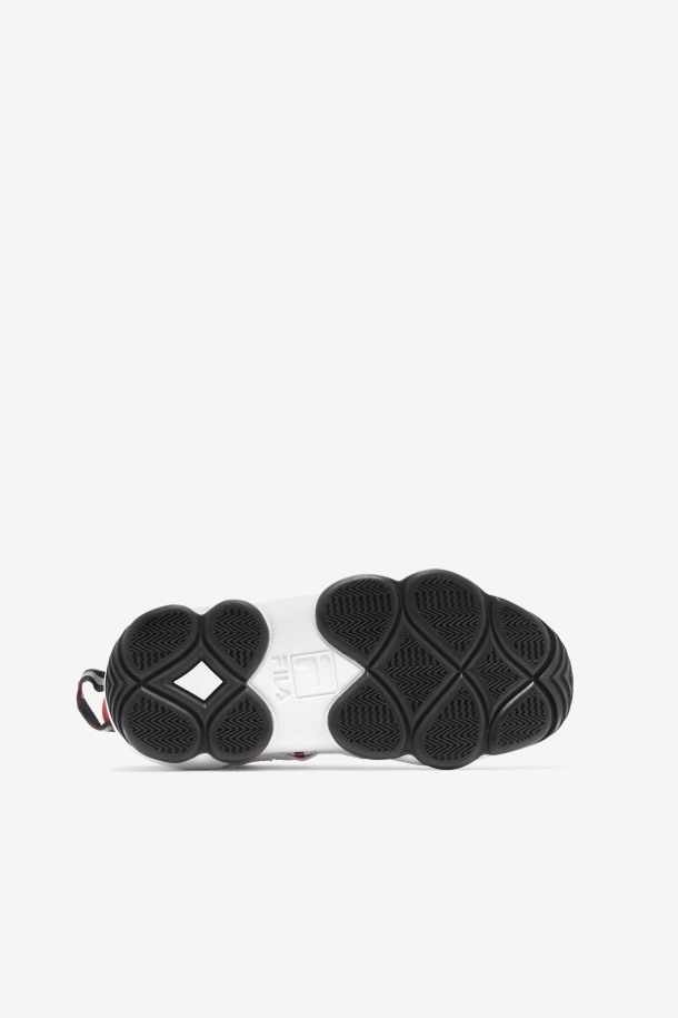 Blanco/rojo/negro Niños Grandes Stackhouse Spaghetti Fila Outlet