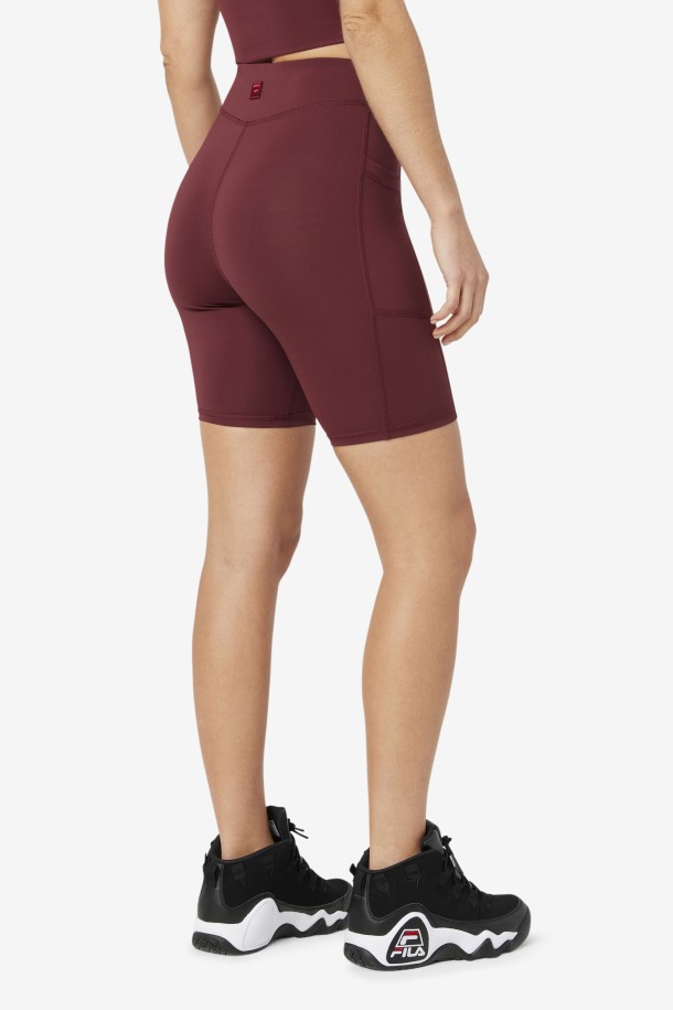 Shorts De Ciclismo Fila Outlet Tawny Port Tiana