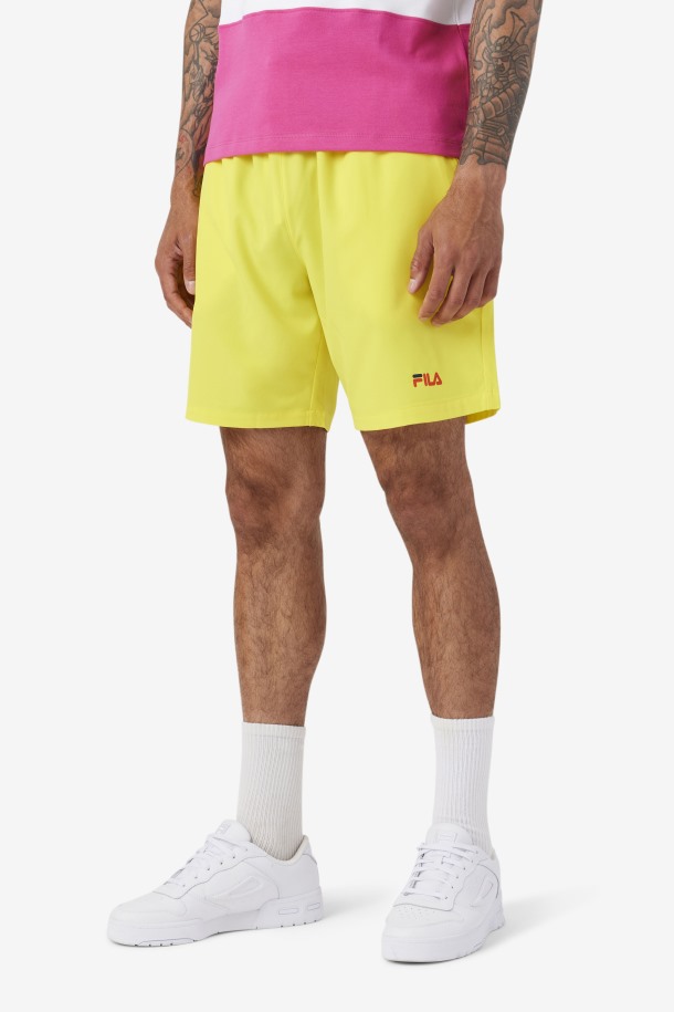 Fila Outlets Amarillo/azul Marino/cherry Tomate Ravini Corto