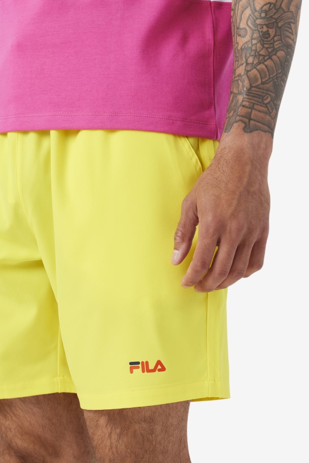 Fila Outlets Amarillo/azul Marino/cherry Tomate Ravini Corto