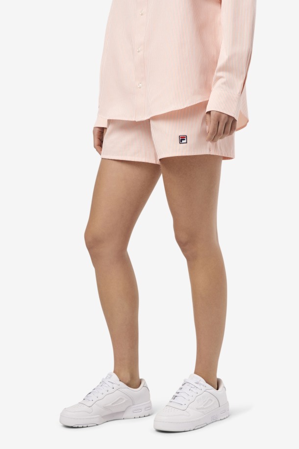 Ariella Short Fila Outlet Coral Almendra/blanco