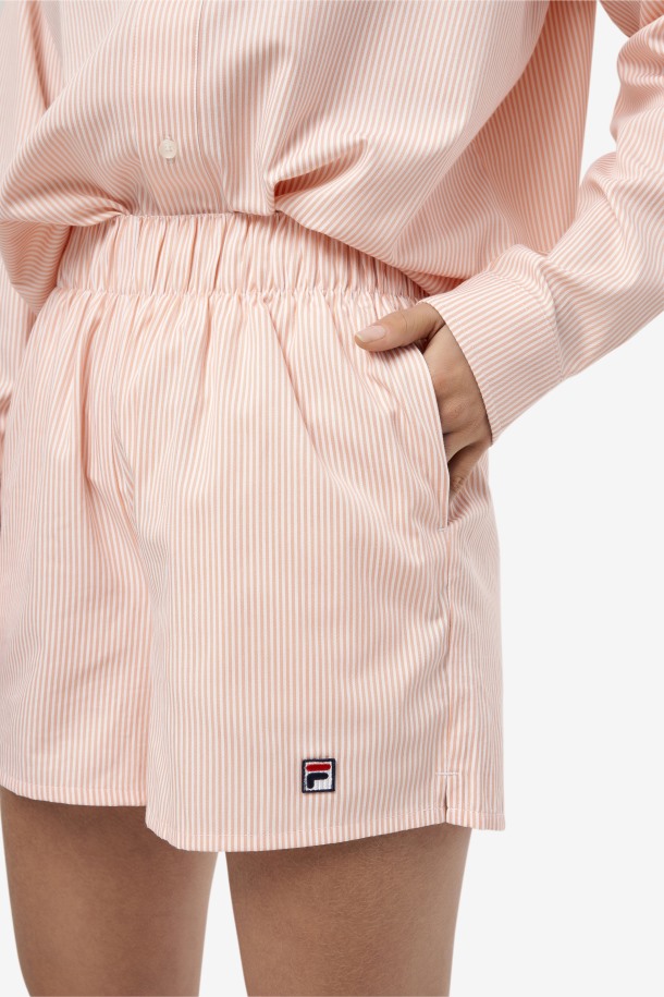 Ariella Short Fila Outlet Coral Almendra/blanco
