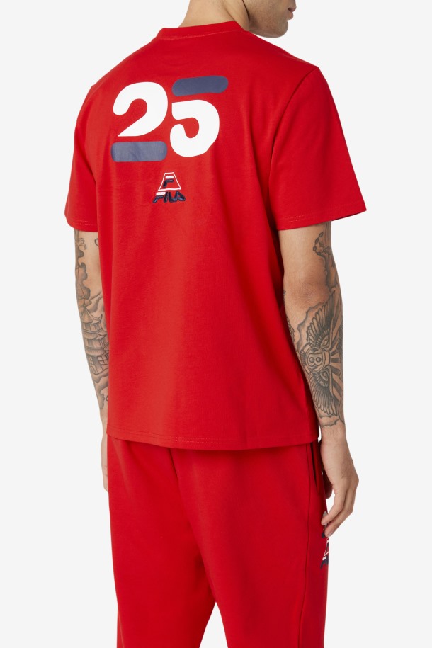 Fila Outlets Grant Hill Cormac Camiseta Roja