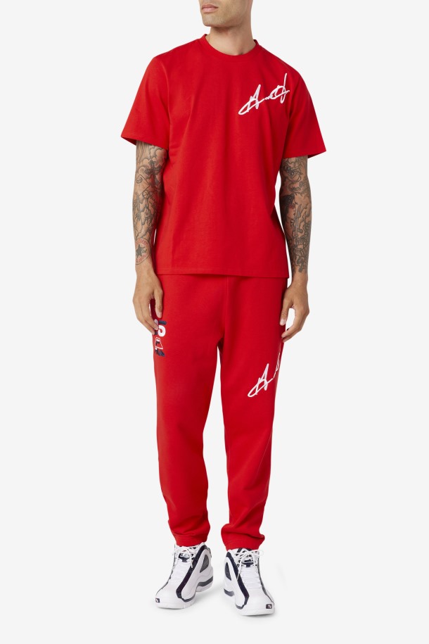 Fila Outlets Grant Hill Cormac Camiseta Roja