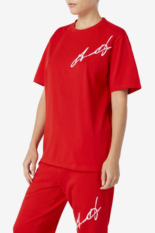 Fila Outlets Grant Hill Cormac Camiseta Roja