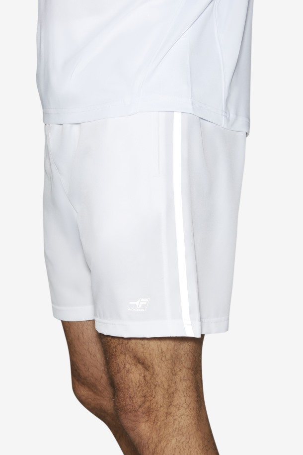 Cola De Puntos De Pickleball Corto Blanco