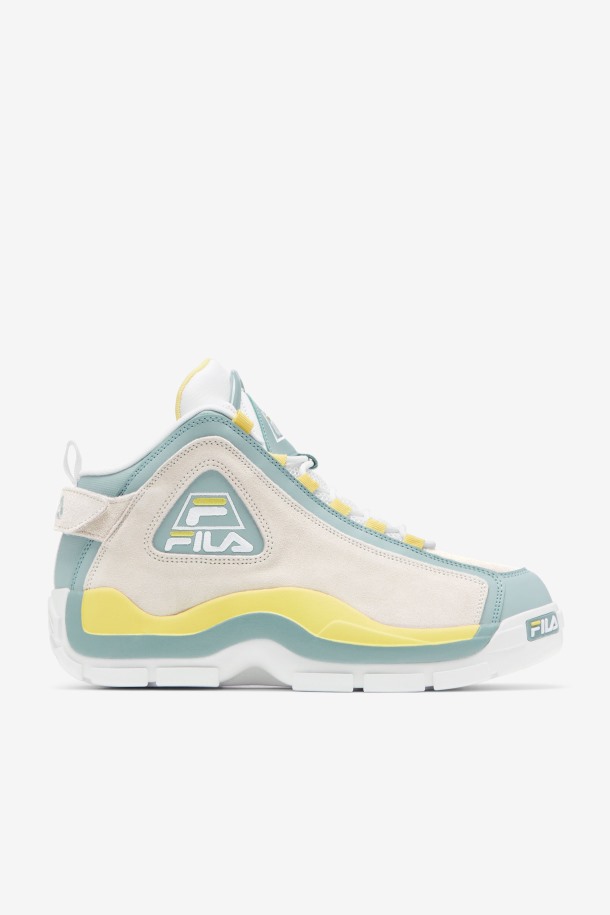Hombre Grant Hill 2 White/egret/grey Mist Fila Outlet