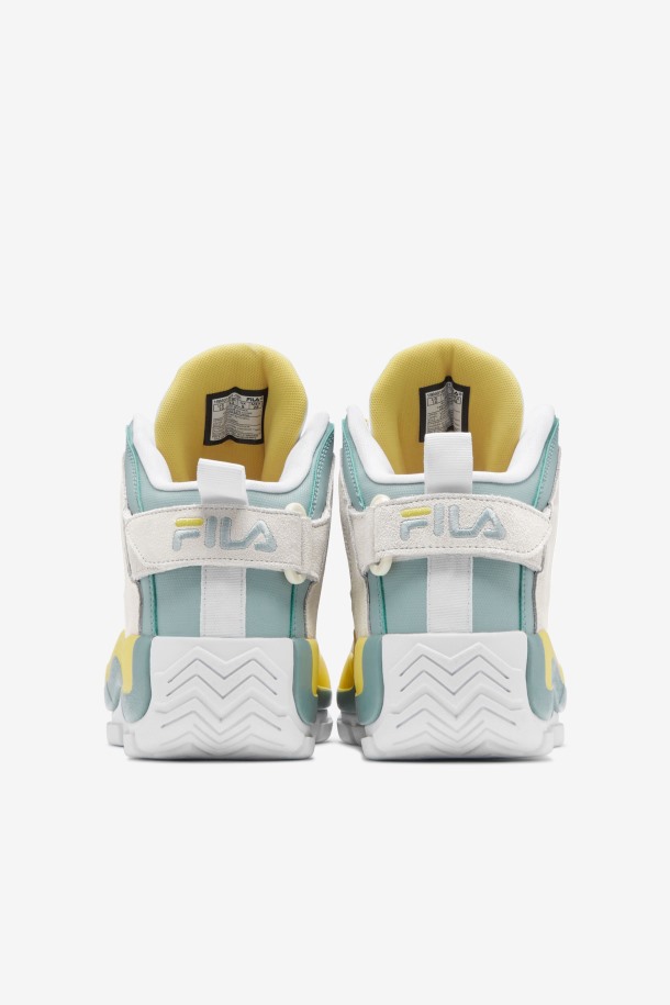 Hombre Grant Hill 2 White/egret/grey Mist Fila Outlet