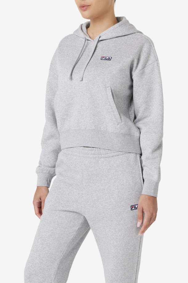 Sudadera Marina Gris Jaspeado Fila Outlet