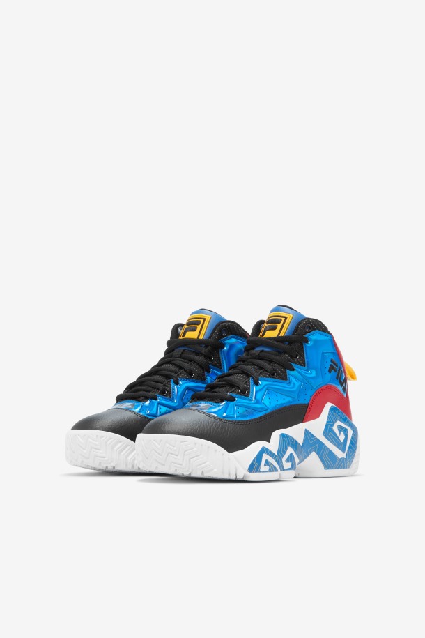 Negro/rojo/dorado Fila Outlets Mb Night Walk Para Niños Pequeños