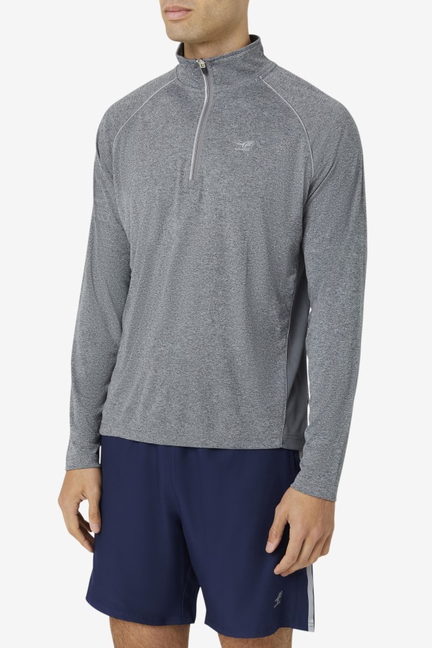 Fila Outlet Pickleball 1/4 Zip Jaspeado