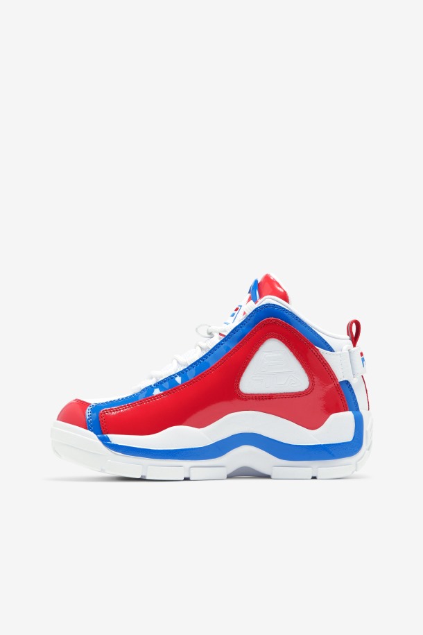 Fila Grant Hill 2 Para Mujer Blanco/rojo/azul