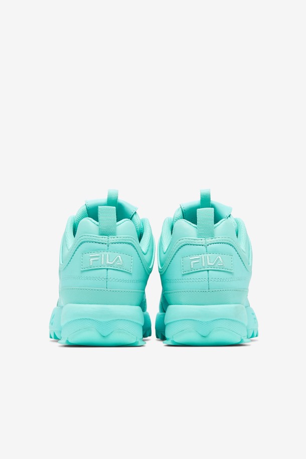 Zapatillas De Mujer Disruptor 2 Premium Aruba Azul Fila Outlet