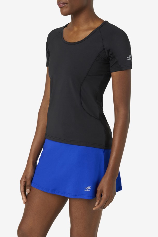 Camiseta De Manga Corta Con Cola De Pickleball