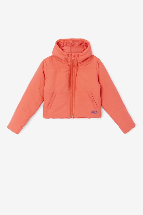 Chaqueta Acolchada Eden De Cayena/remolacha En Escabeche Fila Outlets