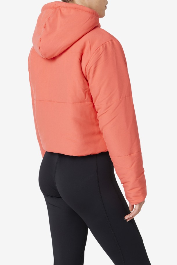 Chaqueta Acolchada Eden De Cayena/remolacha En Escabeche Fila Outlets