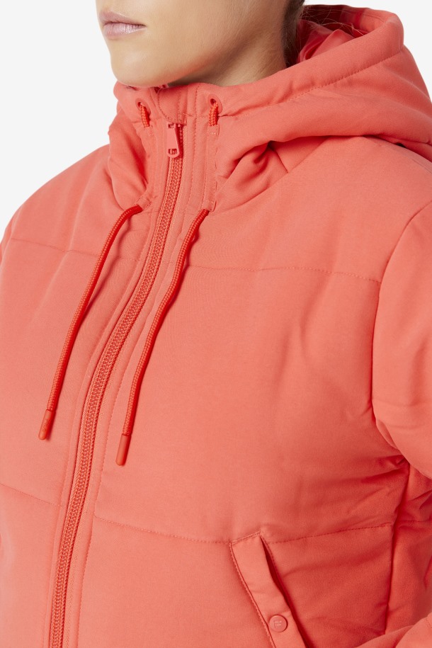 Chaqueta Acolchada Eden De Cayena/remolacha En Escabeche Fila Outlets