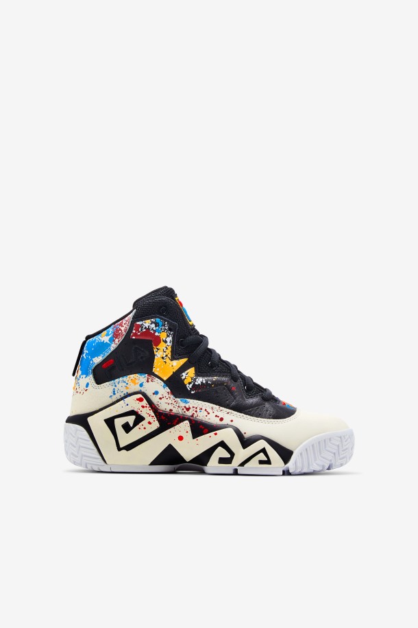 Fila Mb Diy Gardenia/black/white Para Niños Grandes