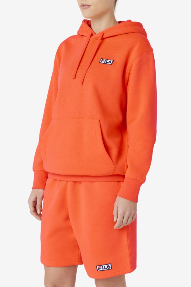 Sudadera Con Capucha Algot Coral Fiery Outlets De Fila