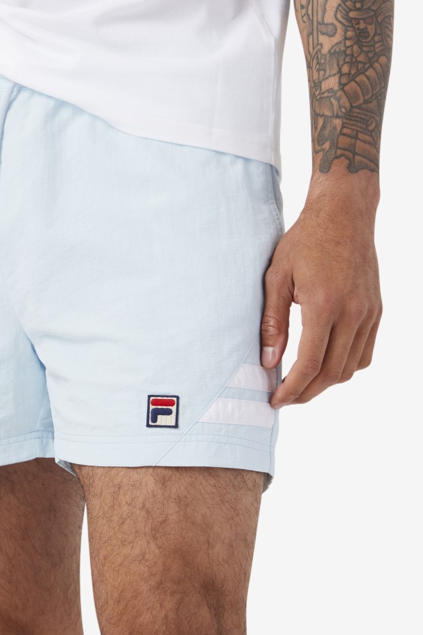 Short De Baño Vantage Outlet Fila Azul/blanco