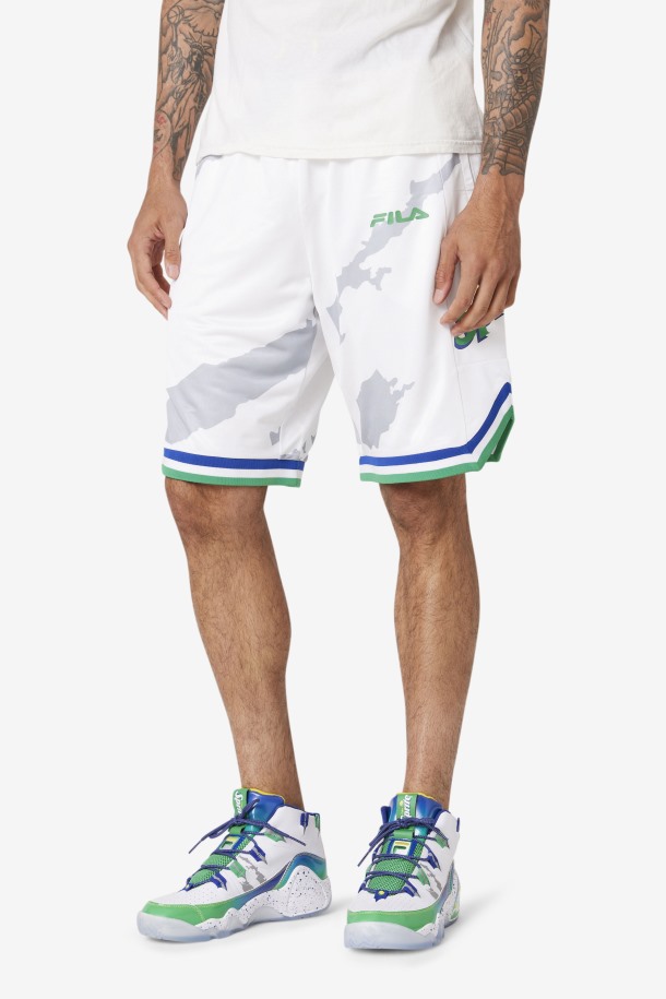 Blanco/azul/jelly Bean/golden Grant Hill X Sprite Short Fila Outlet
